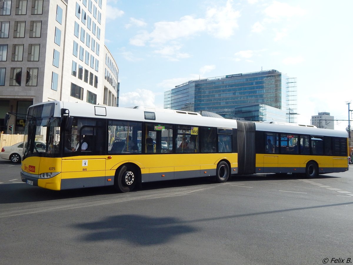 Solaris Urbino 18 der BVG in Berlin.