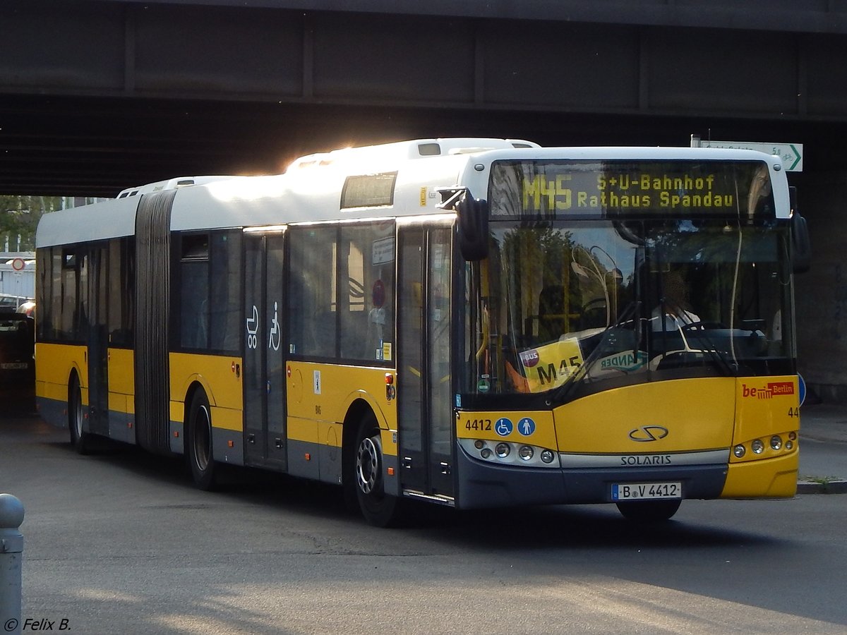 Solaris Urbino 18 der BVG in Berlin.