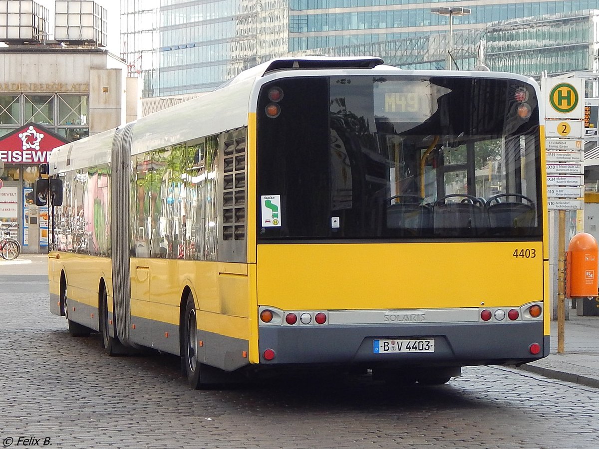 Solaris Urbino 18 der BVG in Berlin.