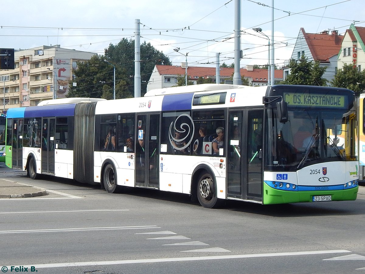 Solaris Urbino 18 der SPAD in Stettin.