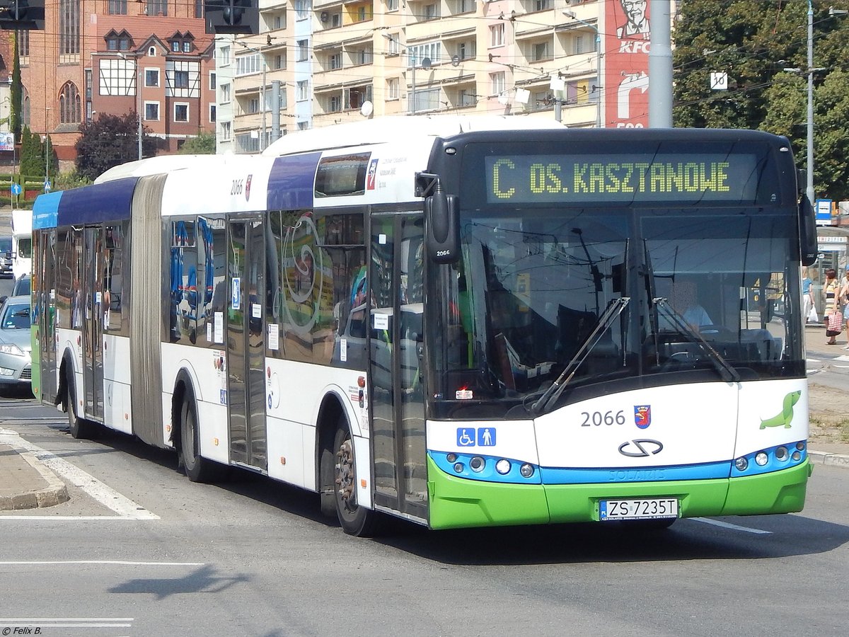 Solaris Urbino 18 der SPAD in Stettin.