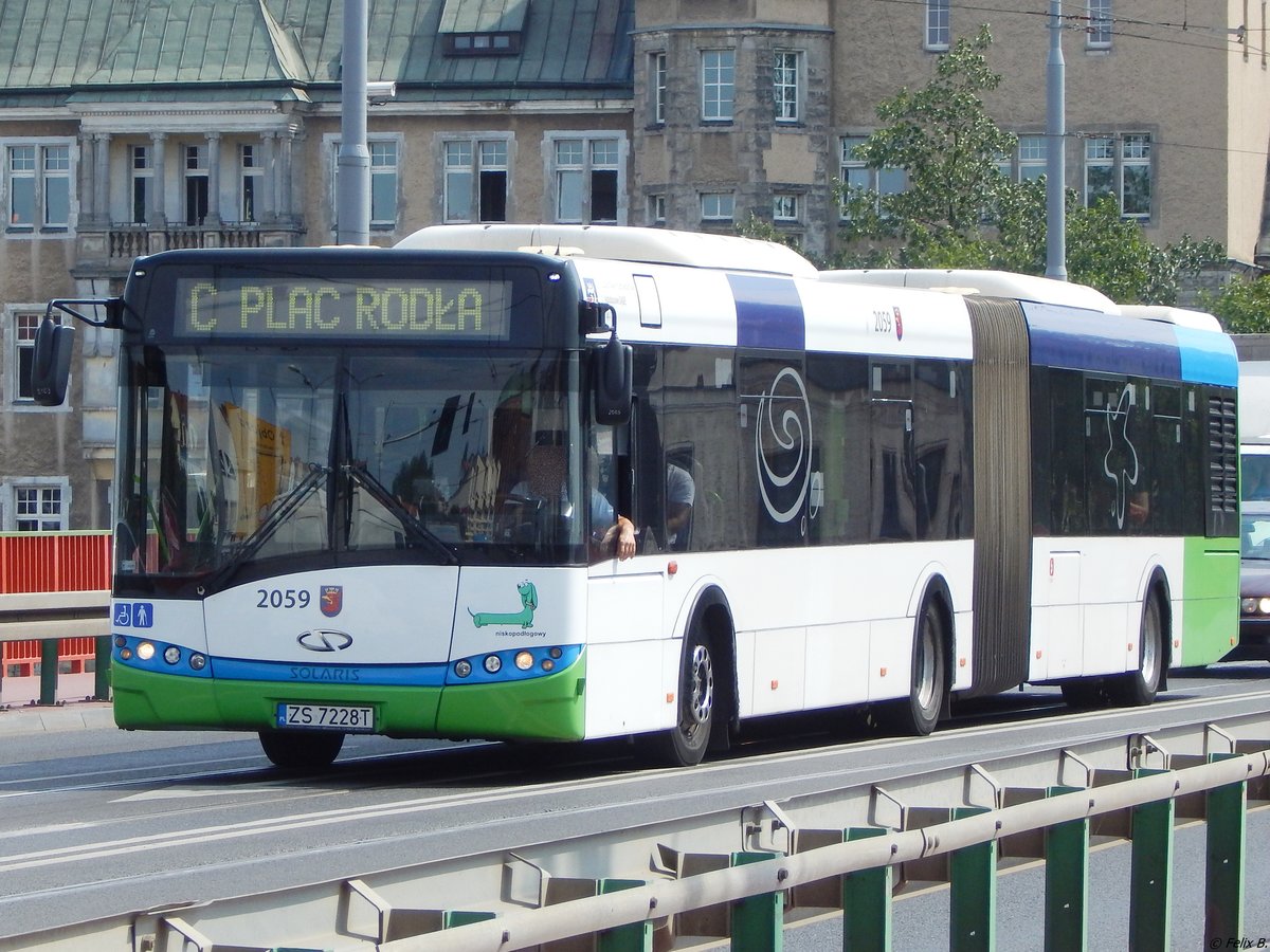 Solaris Urbino 18 der SPAD in Stettin.