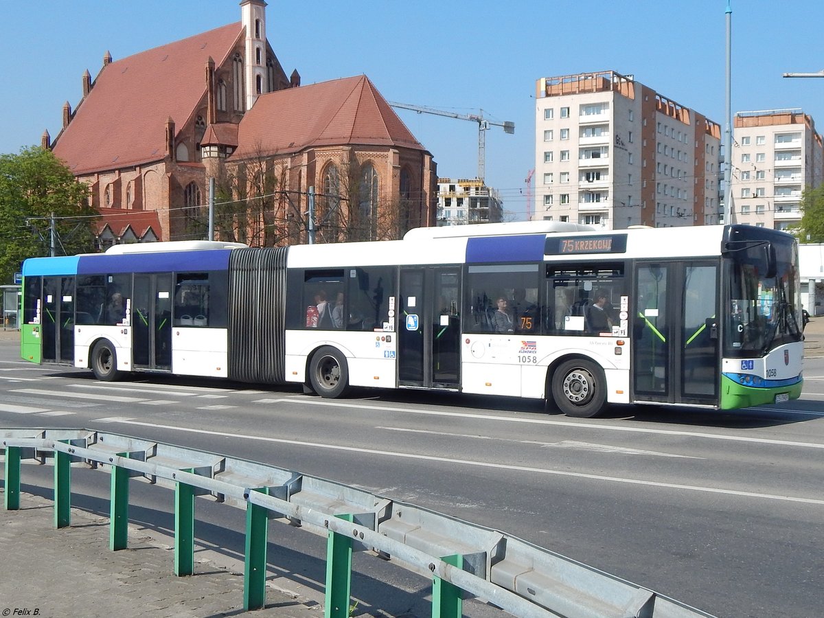 Solaris Urbino 18 der SPAK in Stettin.