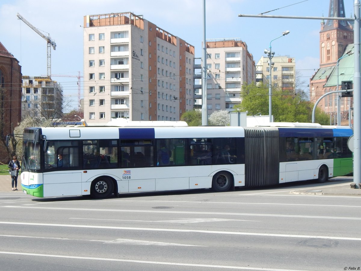 Solaris Urbino 18 der SPAK in Stettin.