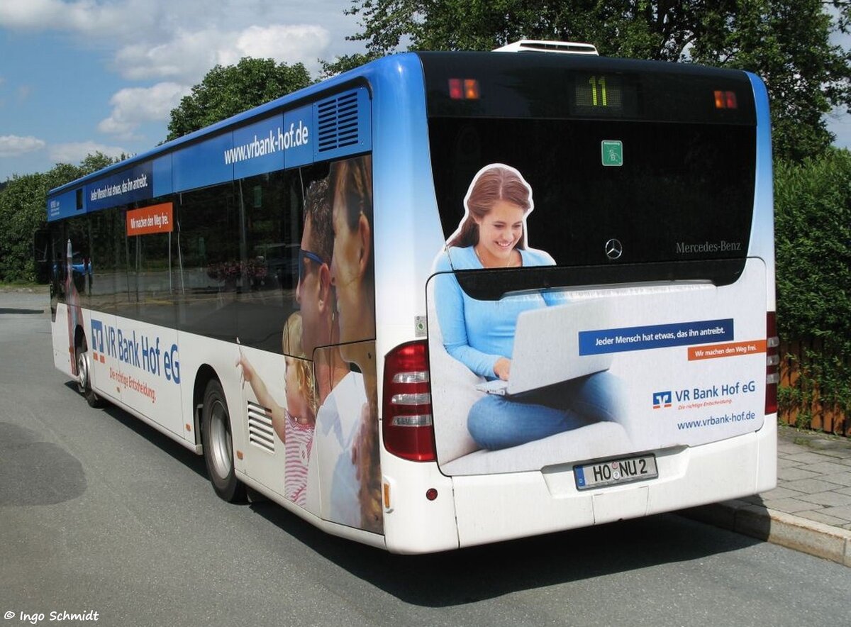 Stadtwerke Hof | HofBus | Nr. 2 | HO-NU 2 | Mercedes-Benz Citaro Facelift | 14.07.2011 in Hof