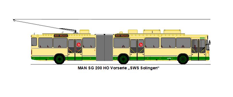 SWS Solingen - MAN SG 200 HO Vorserie