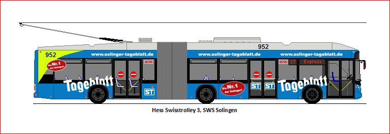SWS Solingen - Nr. 952 - Hess Swisstrolley 3