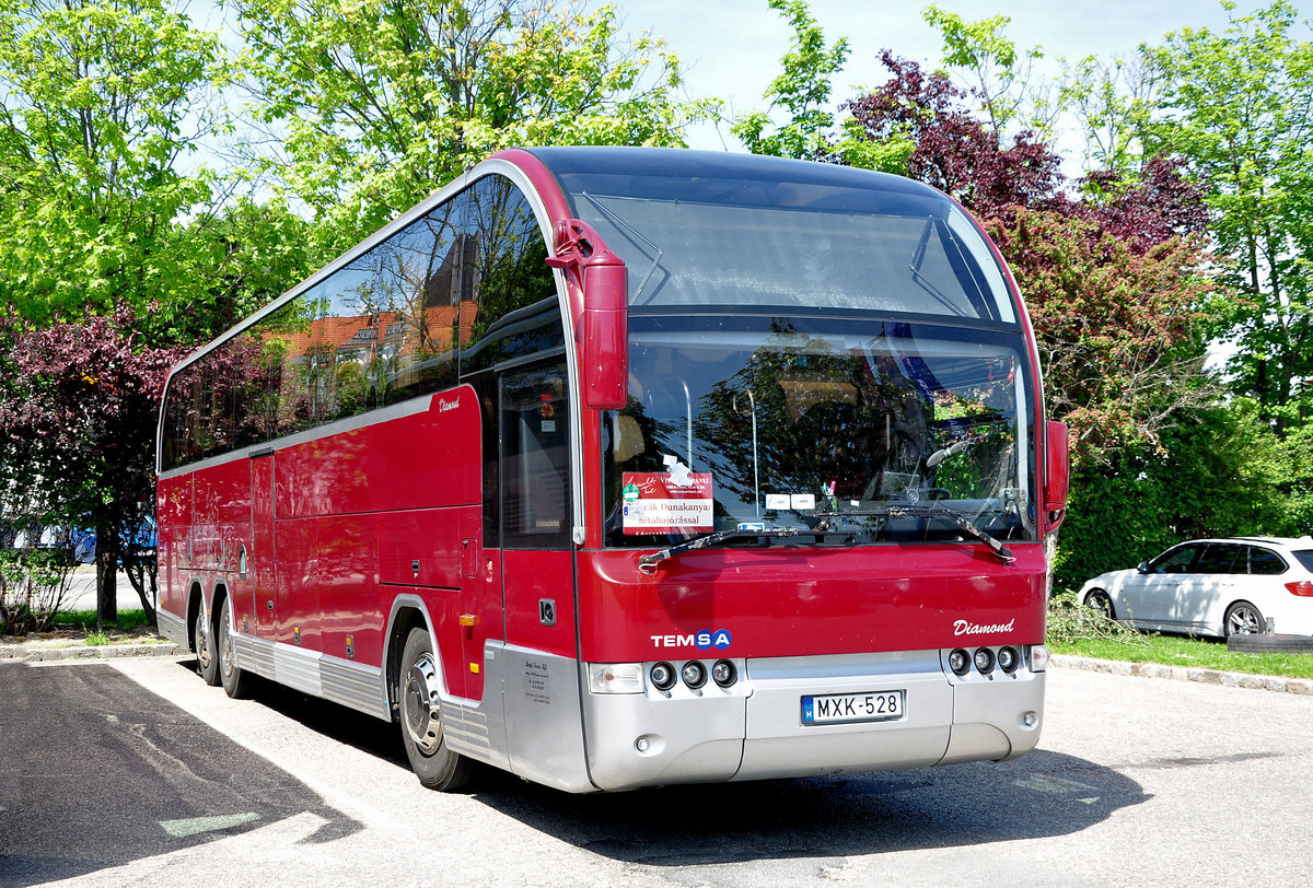 Temsa Diamond aus Ungarn in Krems gesehen.