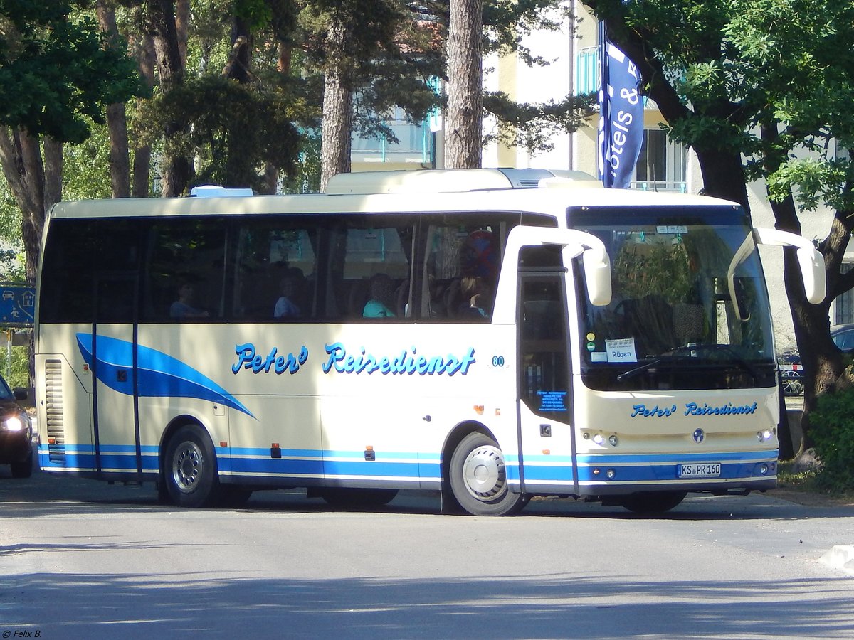 Temsa MD9 von Peter's Reisedienst aus Deutschland in Binz.