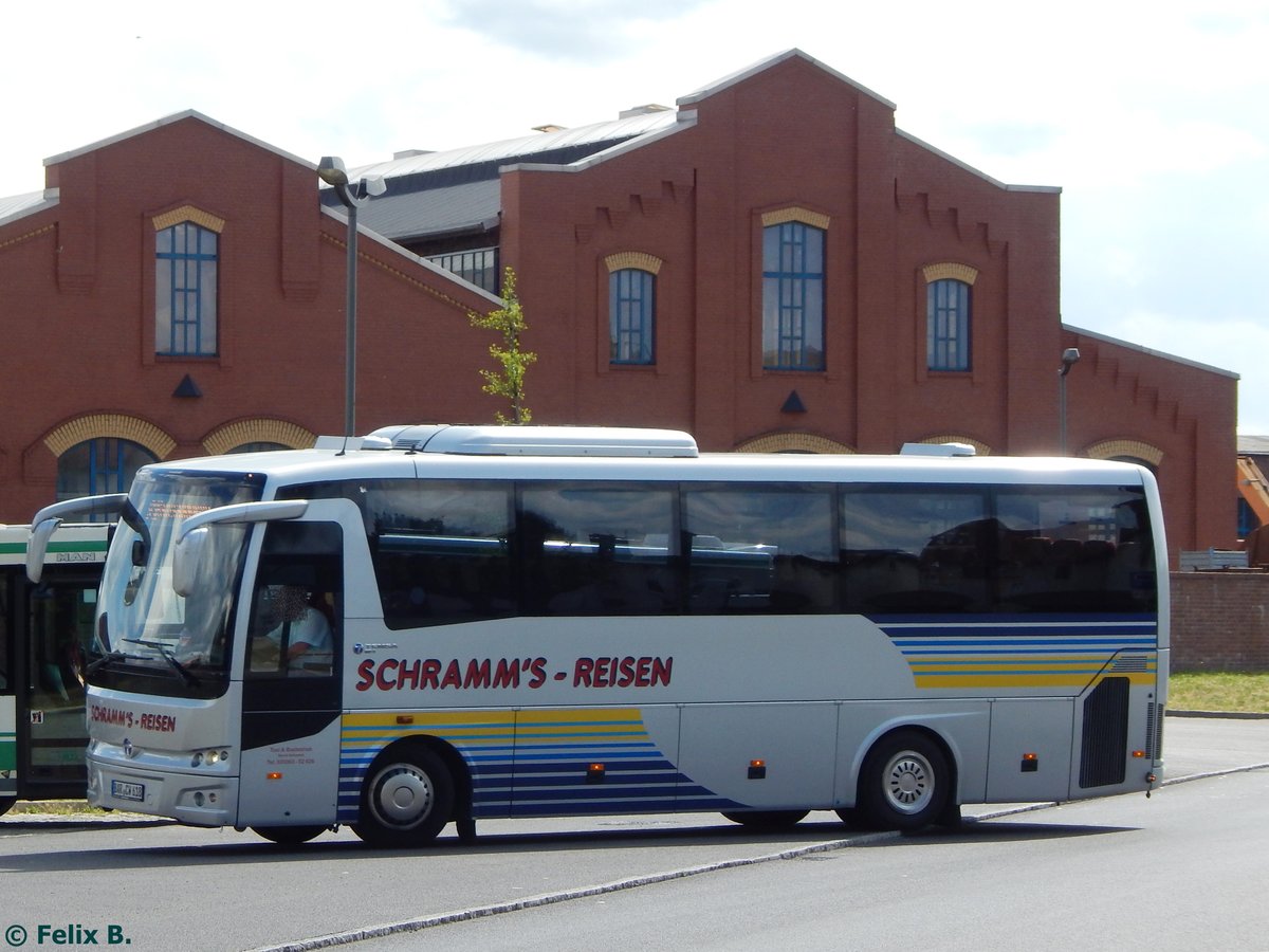 Temsa MD9 von Schramm's-Reisen aus Deutschland in Eberswalde.