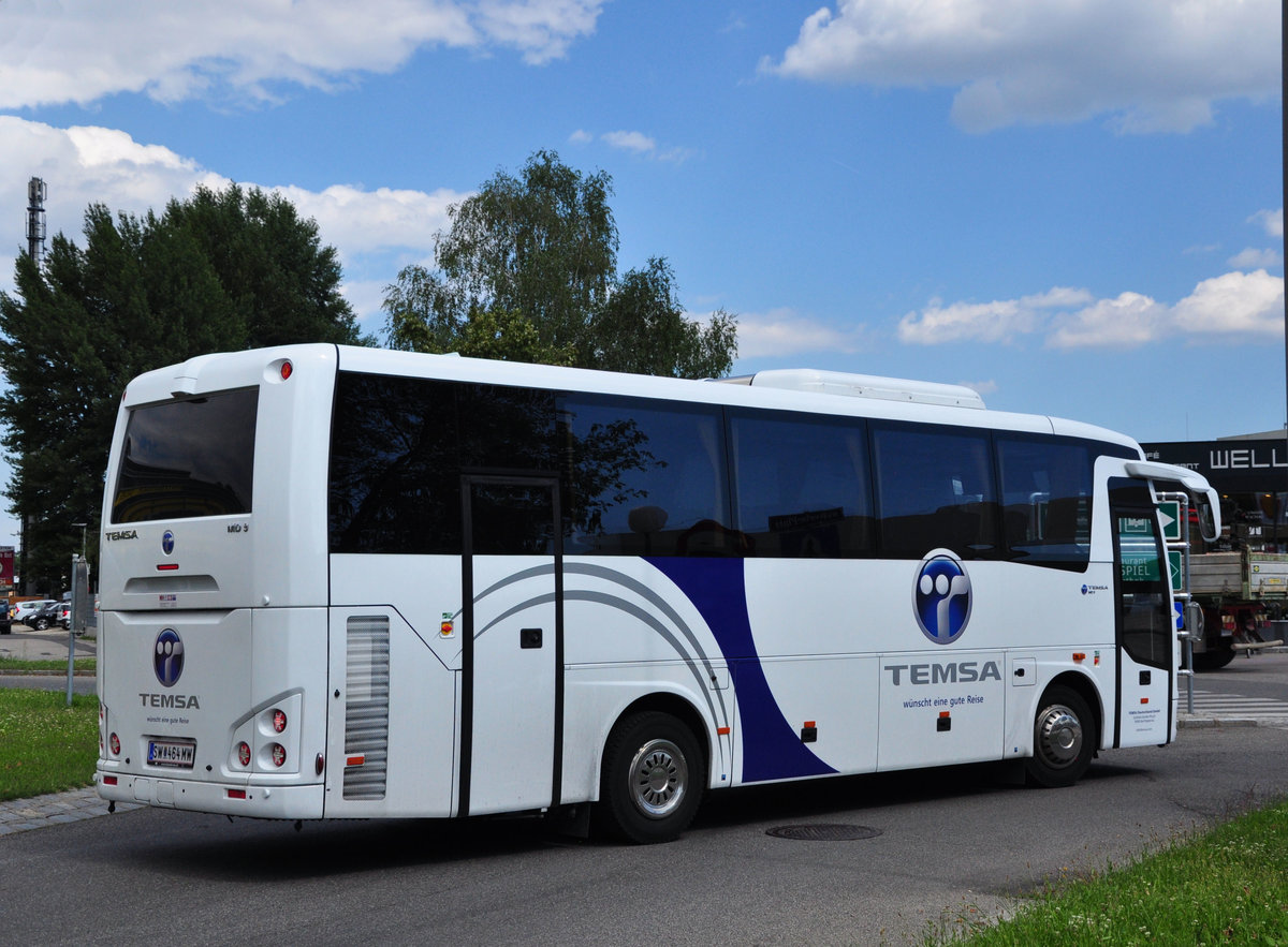 Temsa MD9 von Temsa Deutschland in Krems gesehen.