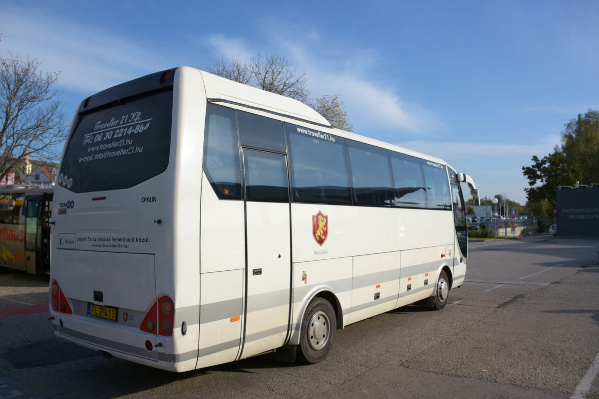 Temsa Opalin von Traveller21.hu in Krems.