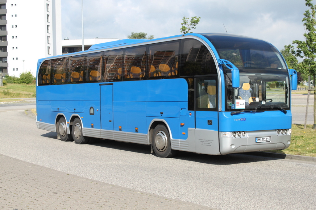 Temsa-Reisebus stand am 18.06.2016 vor dem Rostocker Hbf.