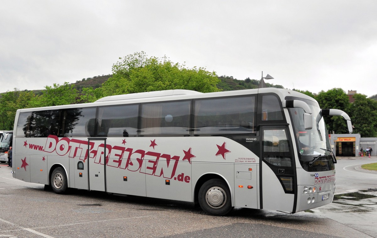 Temsa Safari HD von Dott Reisen aus Deutschland am 7.Mai 2014 in Krems gesehen.