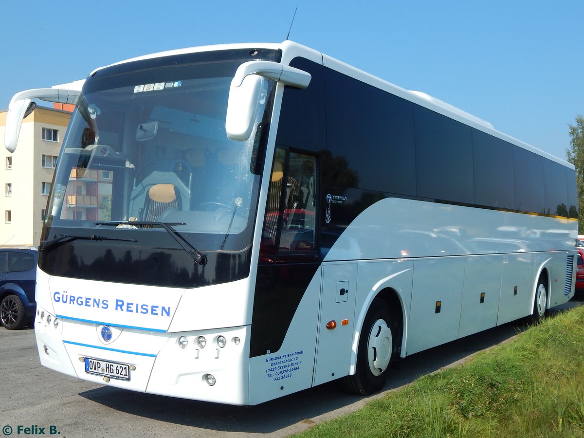 Temsa Safari HD von Gürgens Reisen aus Deutschland in Rostock.