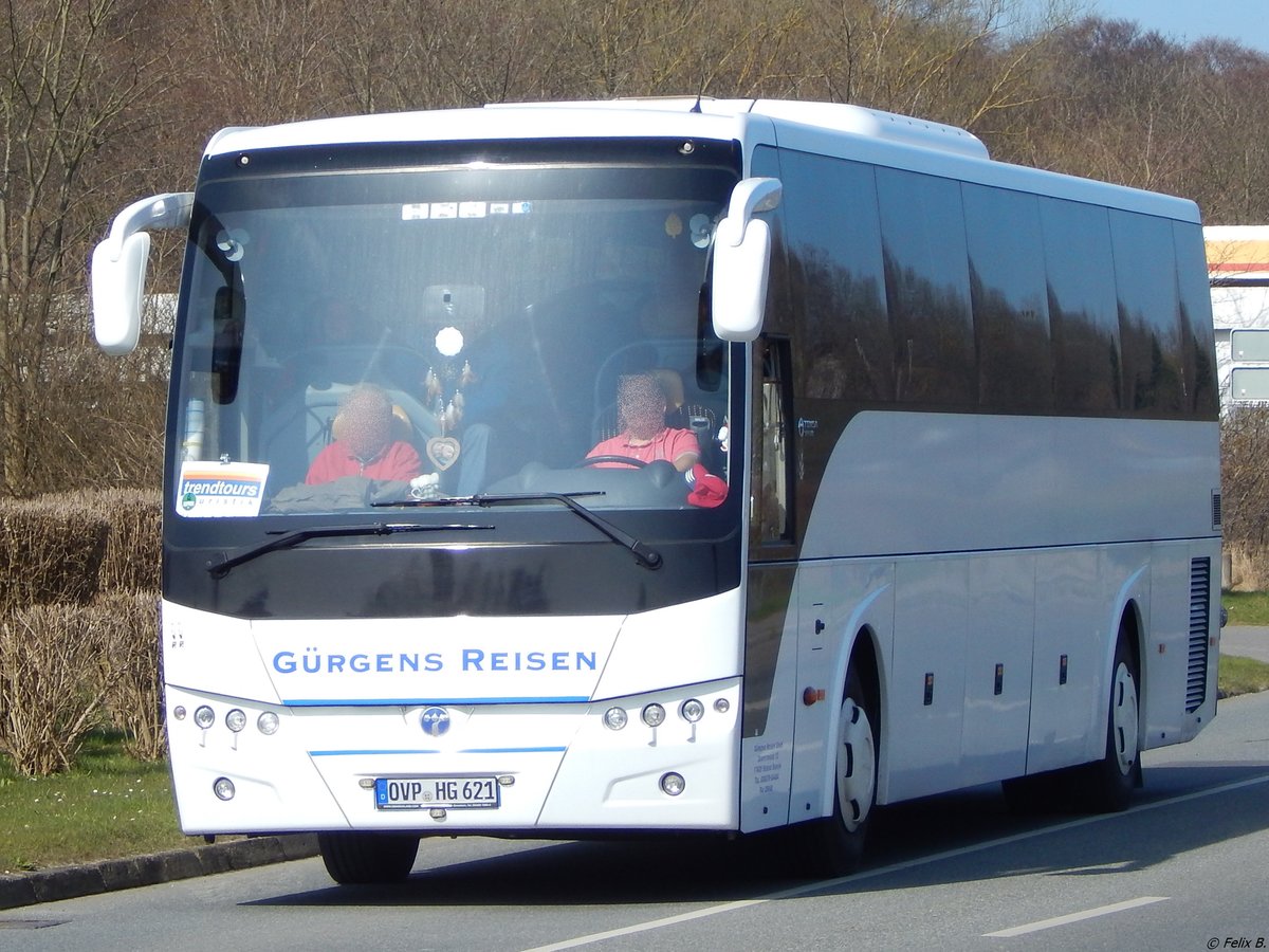 Temsa Safari HD von Gürgens Reisen aus Deutschland in Sassnitz. 