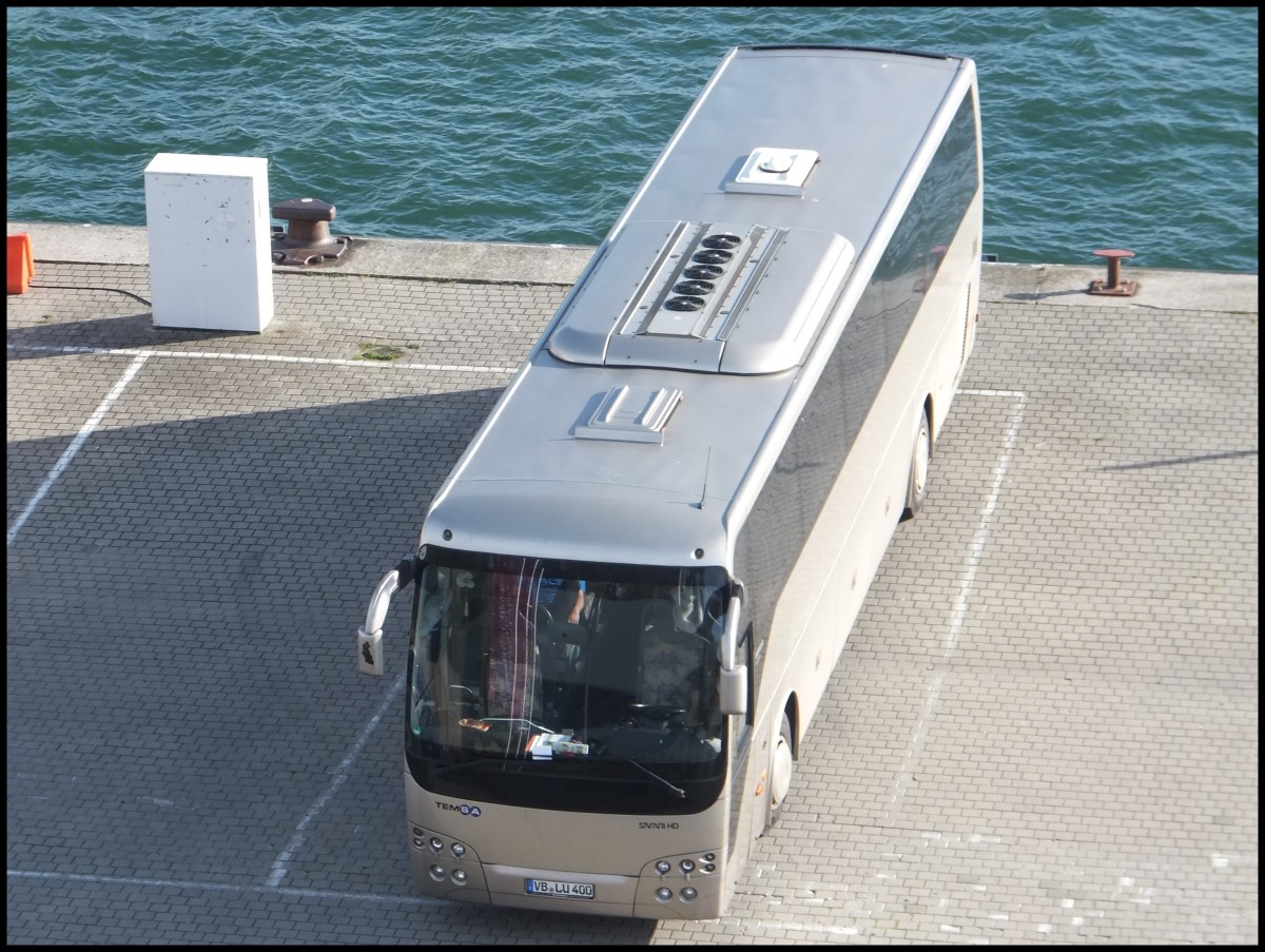 Temsa Safari HD von Schack Touristik aus Deutschland im Stadthafen Sassnitz.