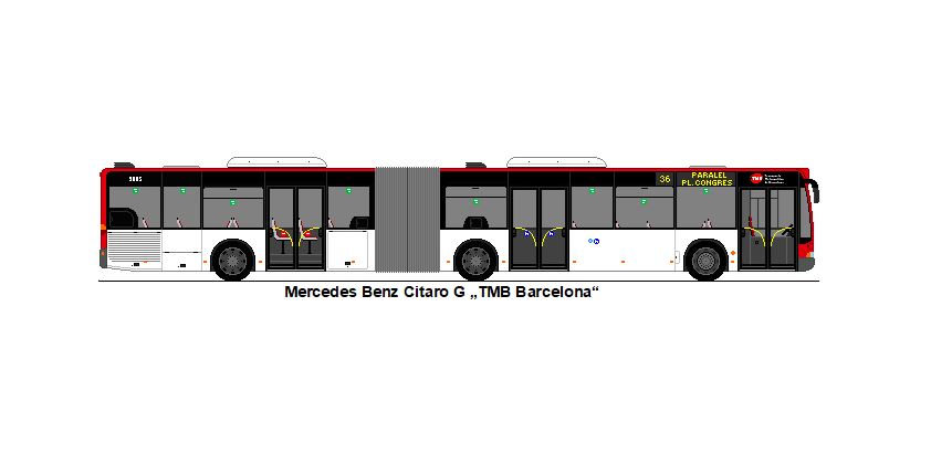 TMB Barcelona - Mercedes Benz Citaro G
