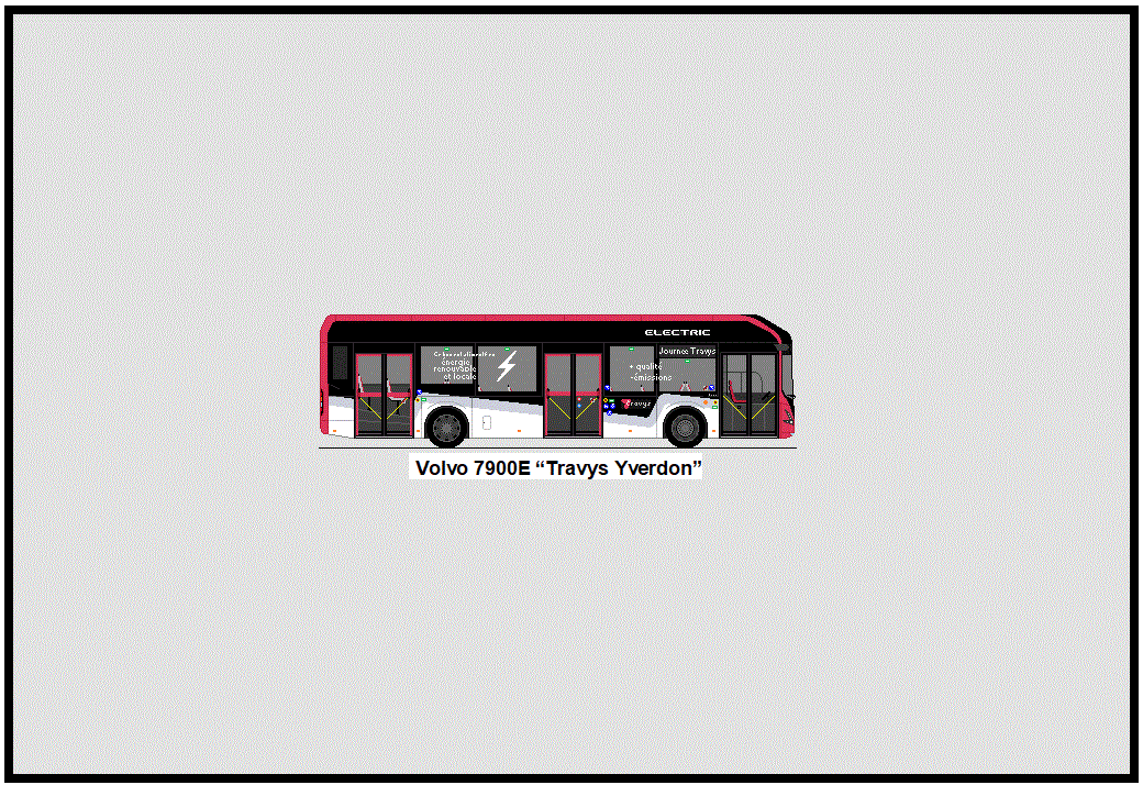 TRAVYS Yverdon - Nr. 160/VD 360'489 - Volvo 7900E