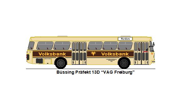 VAG Freiburg - Bssing Prfekt 13D