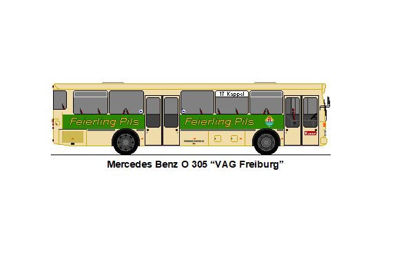 VAG Freiburg - Mercedes Benz O 305