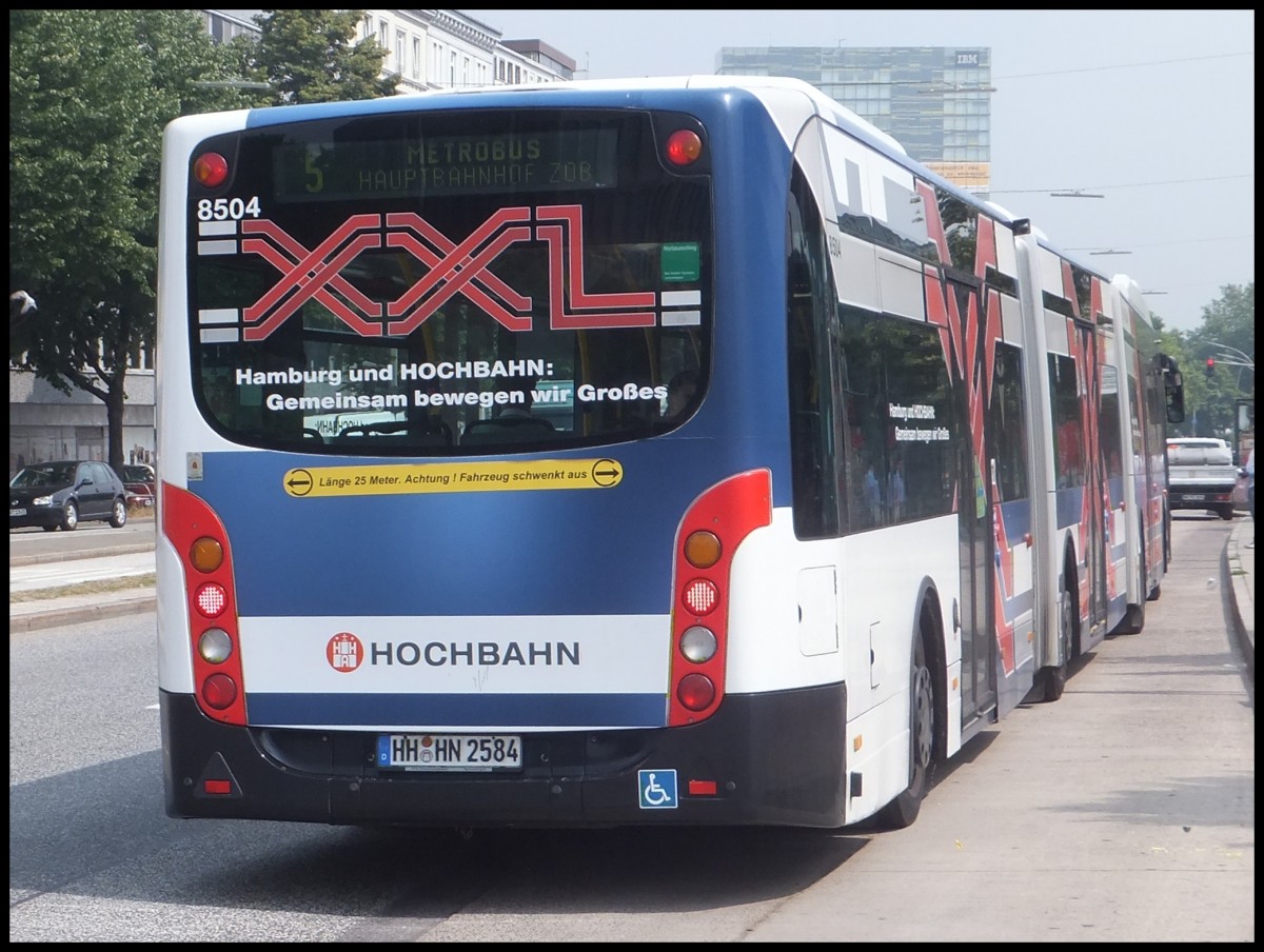 Van Hool AGG 300 der Hamburger Hochbahn AG in Hamburg.