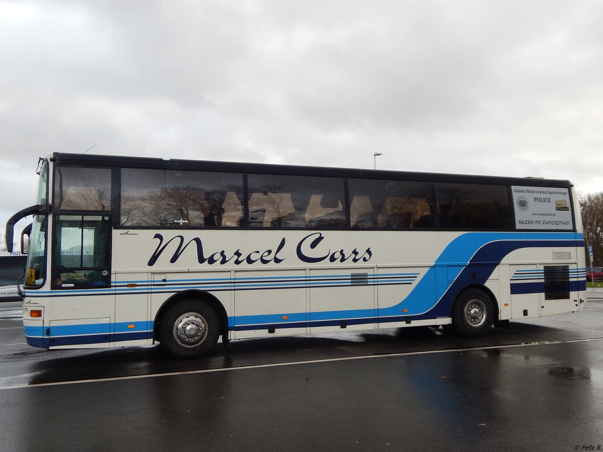 Van Hool T815 von AN-Trans Andrzej Krzysztofik aus Polen in Neubrandenburg.