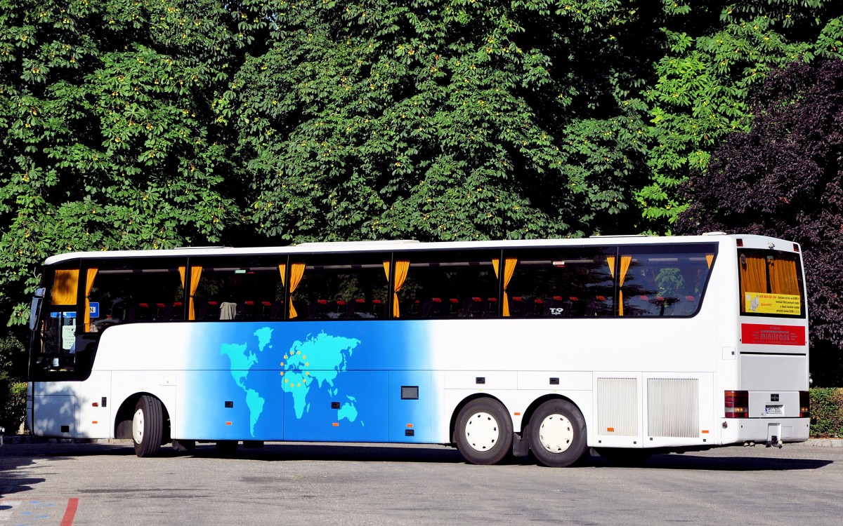 VAN HOOL T9 aus der CZ,Krems,August 2013.