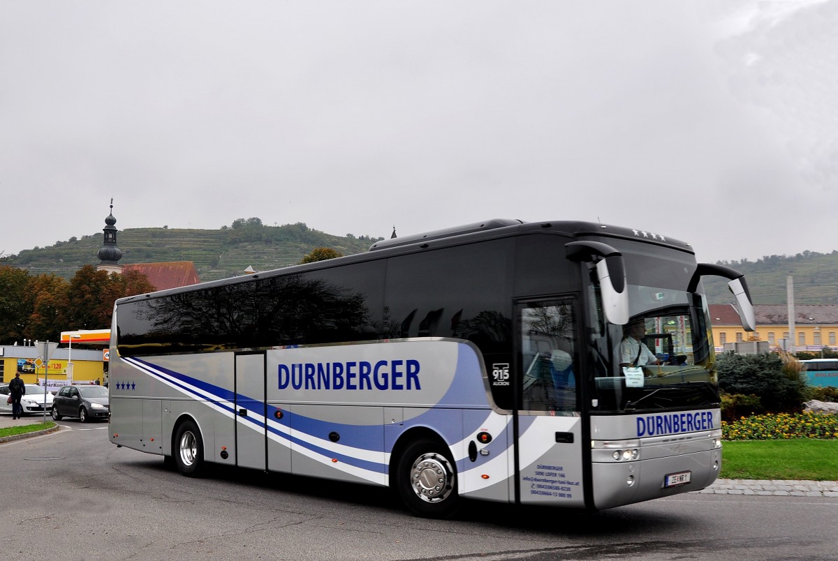 Van Hool T915 Alicron von Drnberger Reisen aus sterreich im Oktober 2014 in Krems.