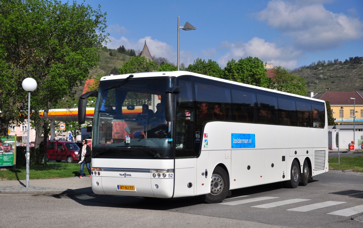 Van Hool T916 Acron von Boldermann.nl am 18.4.2015 in Krems.