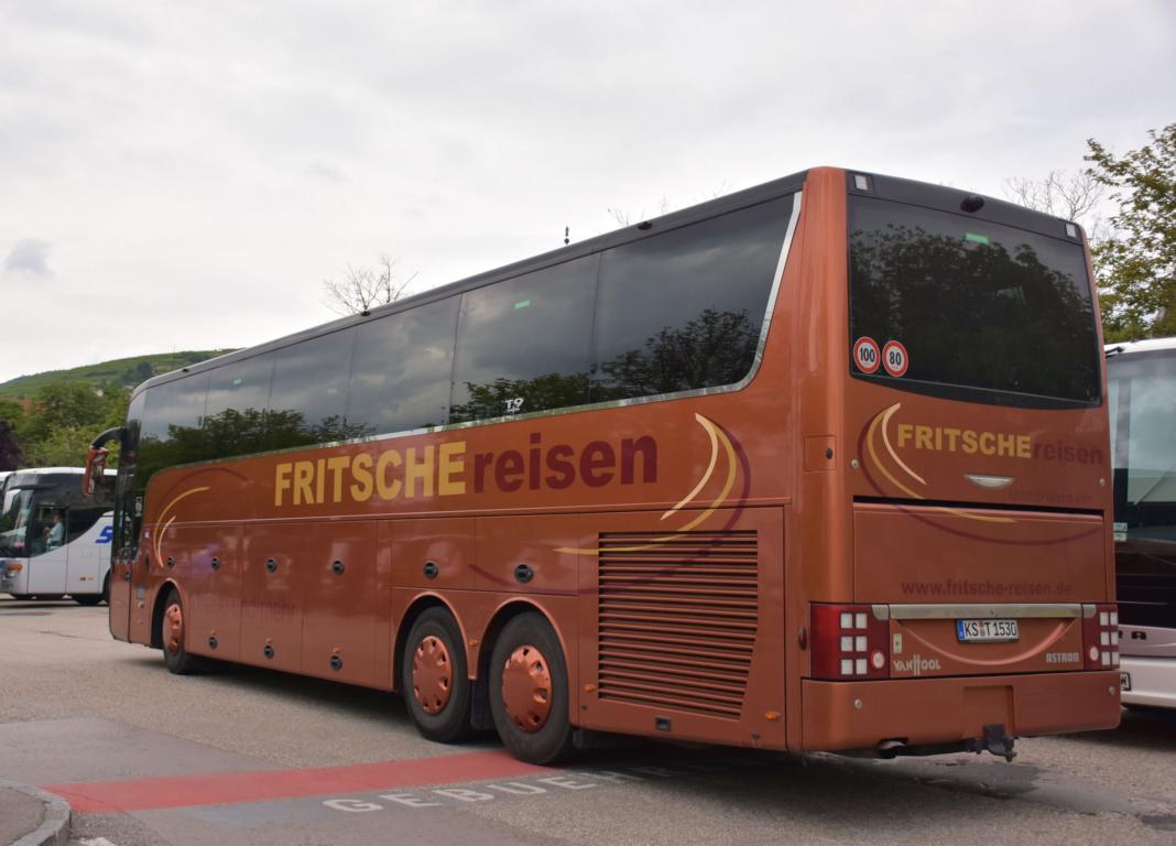 Van Hool T916 Alicron von Fritsche Reisen aus der BRD 2018 in Krems.