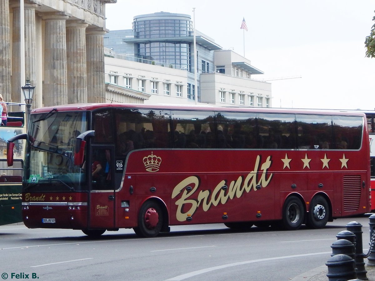 Van Hool T916 von Brandt aus Deutschland in Berlin.