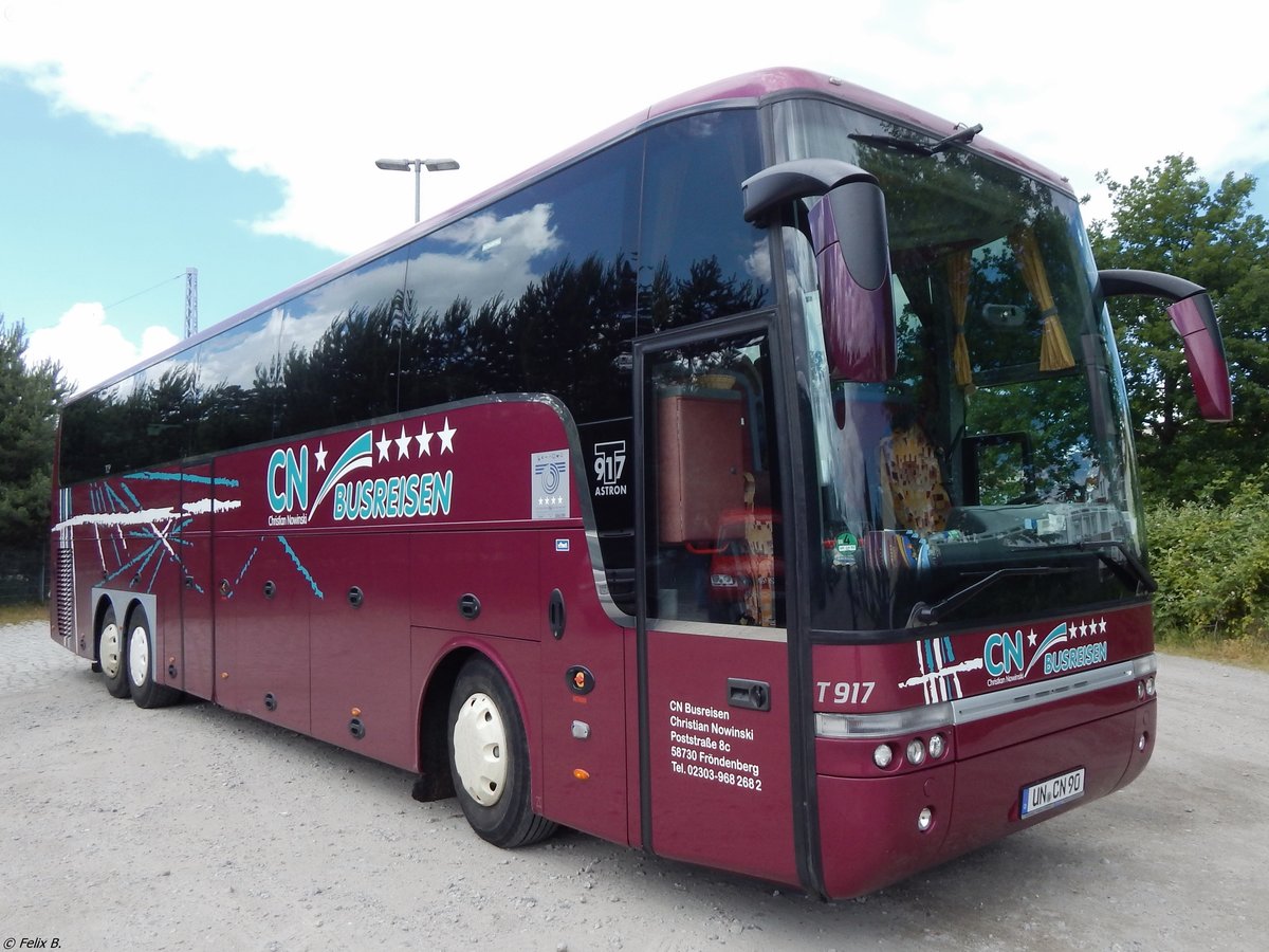 Van Hool T917 von CN Busreisen aus Deutschland in Binz.