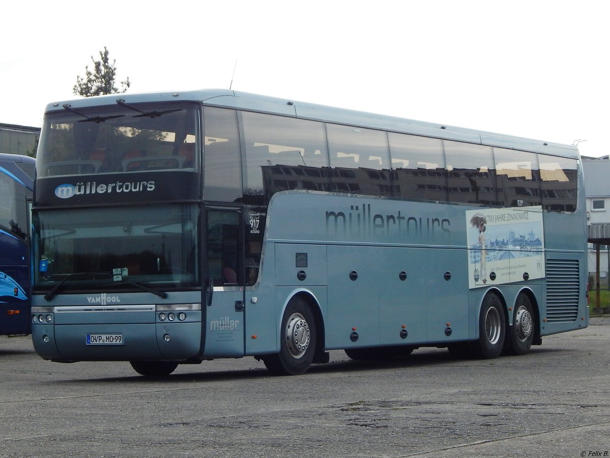 Van Hool T917 von Müller Tours aus Deutschland in Neubrandenburg.