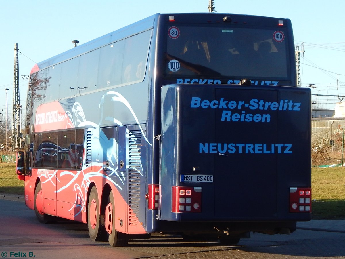 Van Hool TD925 von Becker-Strelitz Reisen aus Deutschland in Neubrandenburg.