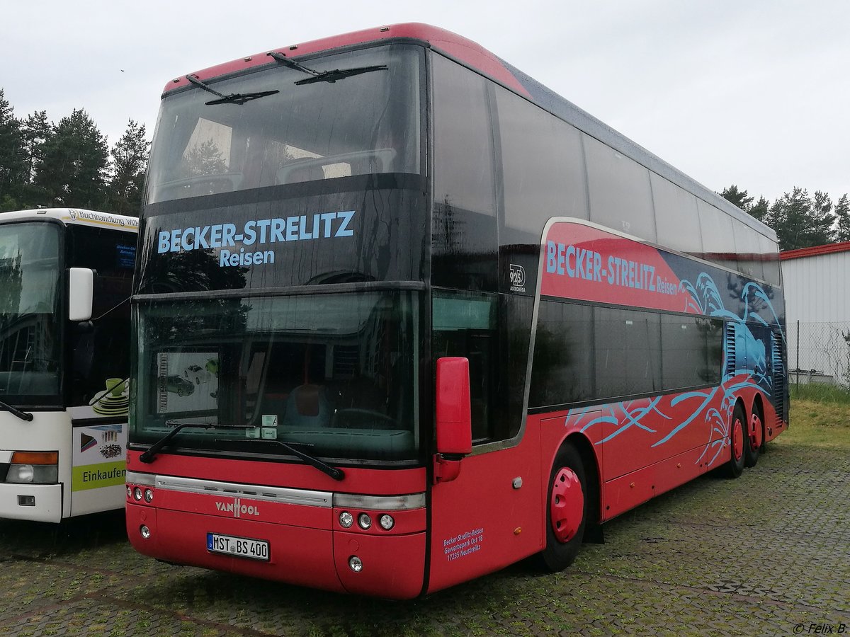 Van Hool TD925 von Becker-Strelitz Reisen aus Deutschland in Neustrelitz.