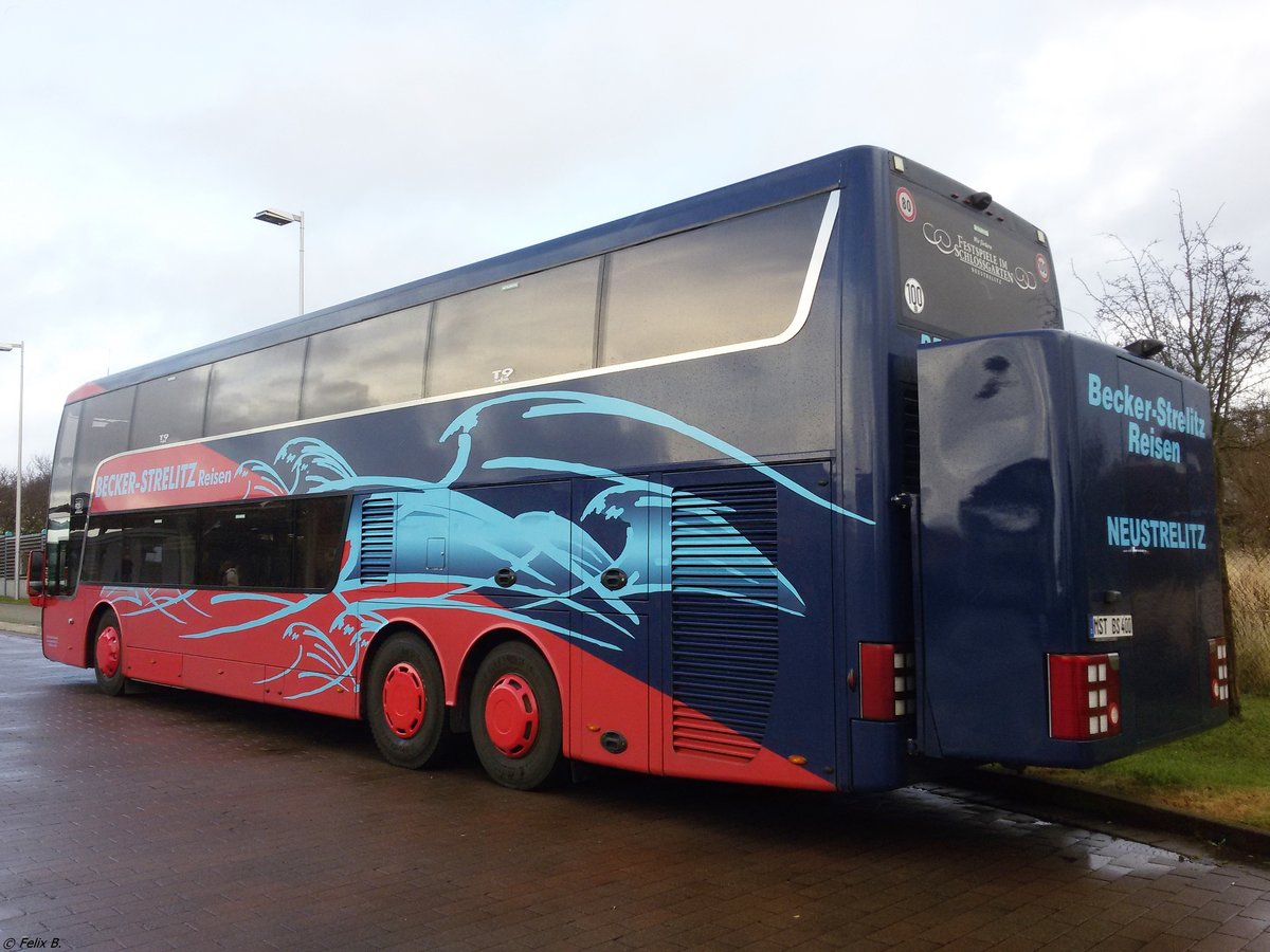 Van Hool TD925 von Becker-Strelitz Reisen aus Deutschland in Bergen.