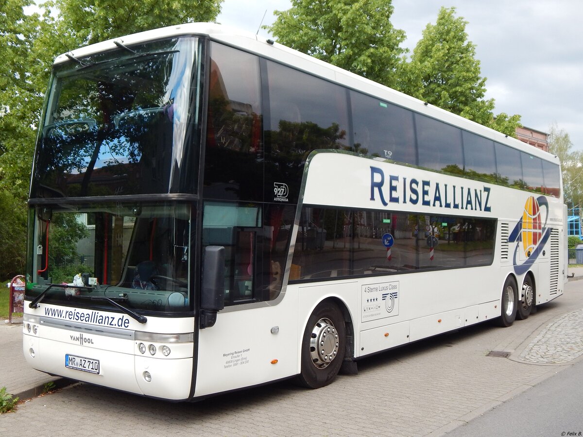 Van Hool TD927 von Meyering-Reisen aus Deutschland in Neubrandenburg.