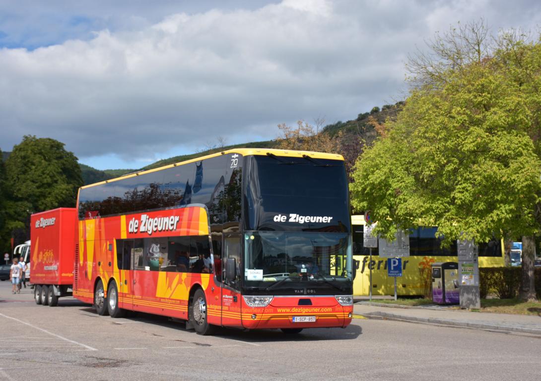 Van Hool TX Astromega von De Zigeuner Reisen aus Belgien 2017 in Krems.