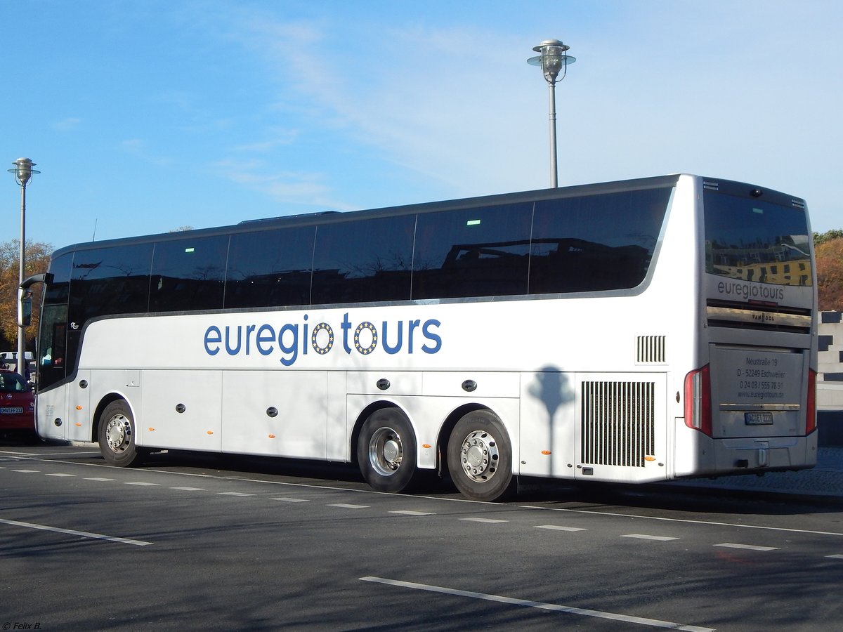 Van Hool TX16 von Euregio Tours aus Deutschland in Berlin. 