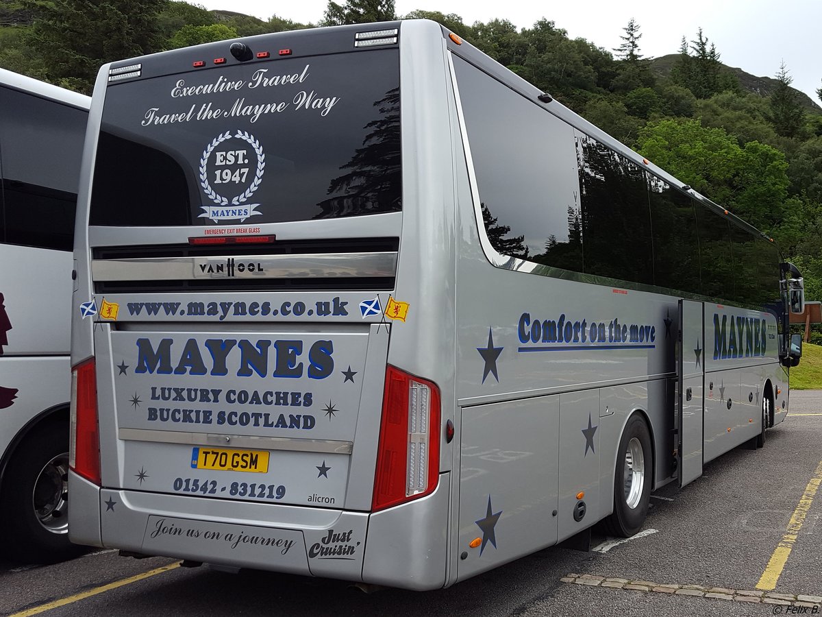 Van Hool TX16 von Maynes aus Schottland in Schottland.