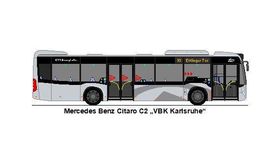 VBK Karlsruhe - Mercedes Benz Citaro C2