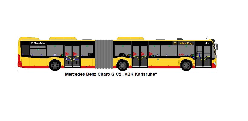 VBK Karlsruhe - Mercedes Benz Citaro G C2
