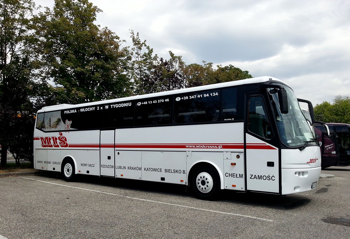 VDL BOVA aus Polen 5.Juli 2104 in Krems gesehen.