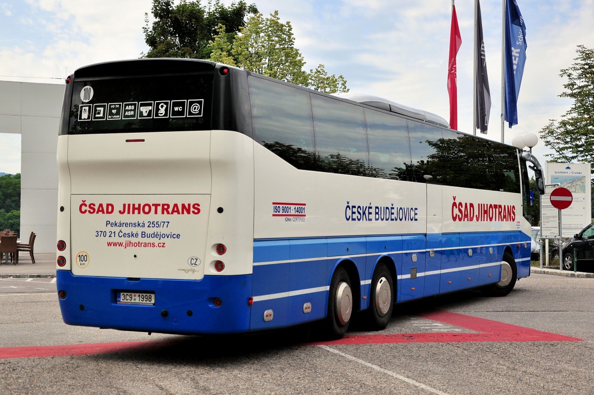 VDL BOVA Futura aus der CZ am 5.Juli 2014 in Krems gesehen.