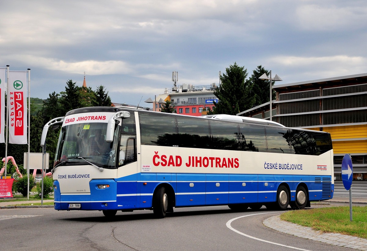 VDL BOVA Futura aus der CZ am 5.Juli 2014 in Krems gesehen.