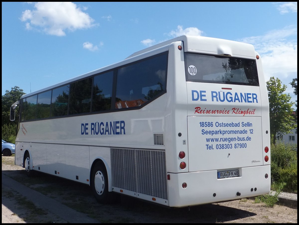 VDL Bova Futura von De Rüganer aus Deutschland in Sassnitz.