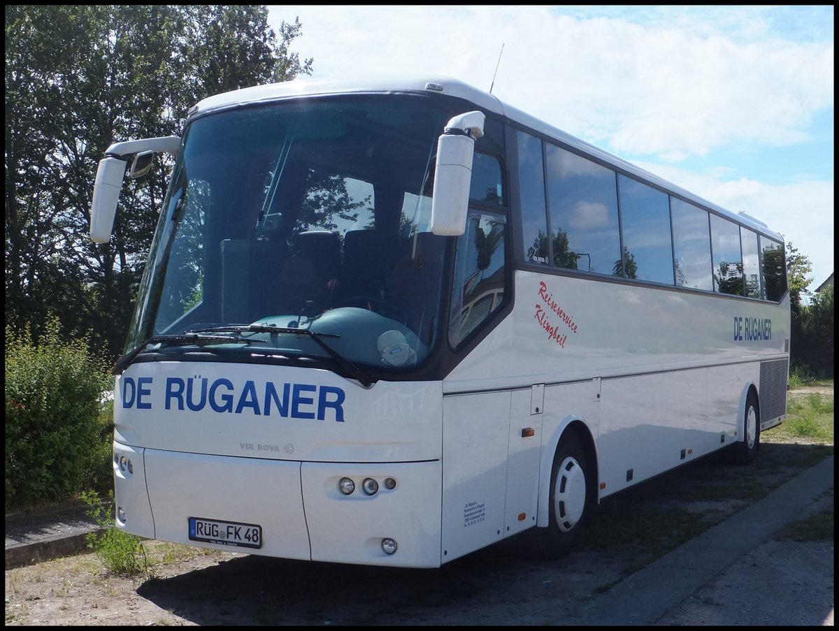 VDL Bova Futura von De Rüganer aus Deutschland in Sassnitz.