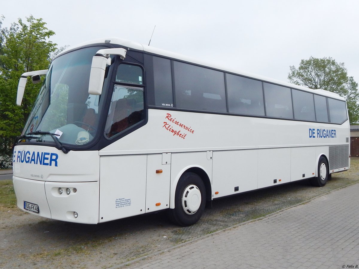 VDL Bova Futura von De Rüganer aus Deutschland in Sassnitz.