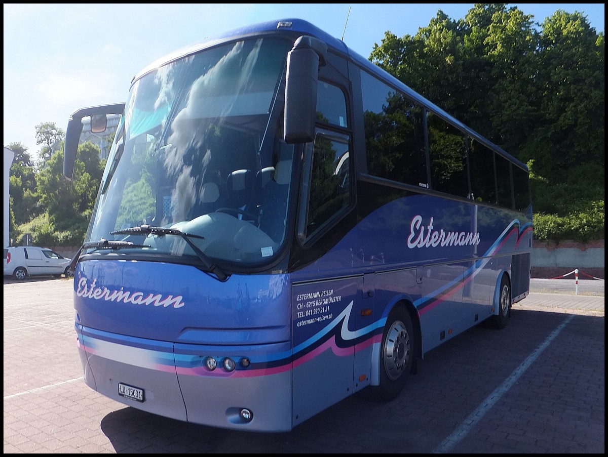 VDL Bova Futura von Estermann aus der Schweiz im Stadthafen Sassnitz.